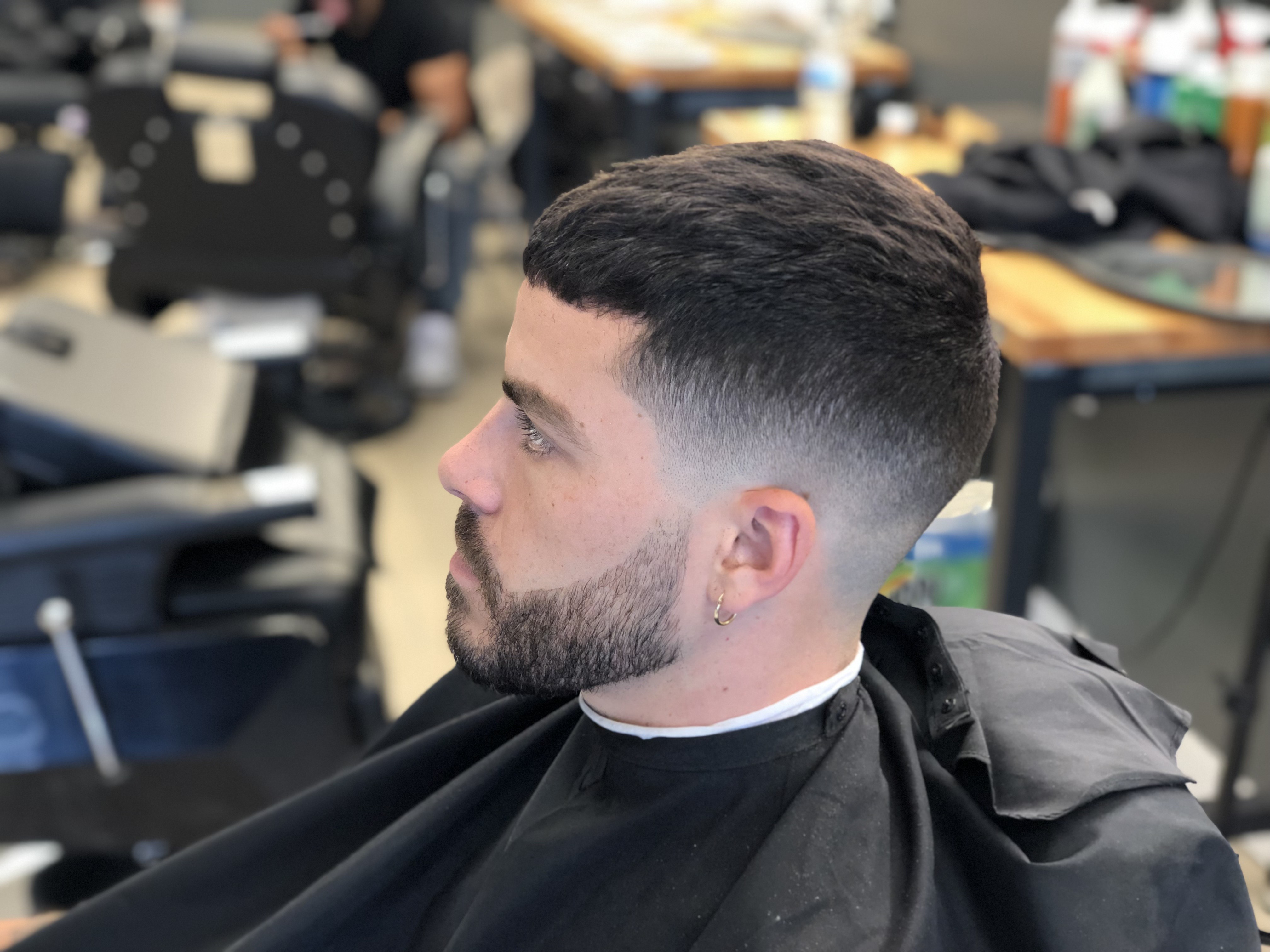 Balanced Mid Fade Haircuts